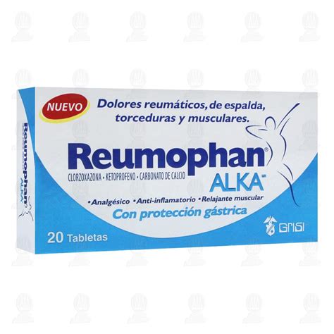 Reumophan Alka 20 Tabletas