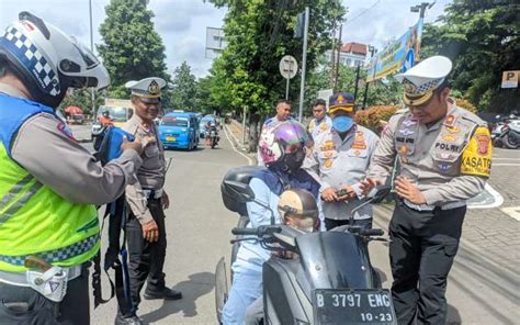 Operasi Keselamatan Satlantas Polresta Bogor Kota Dan Dishub Kota