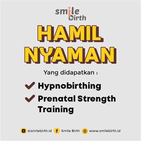 11 Februari PRENATAL STRENGTH TRAINING Smile Birth