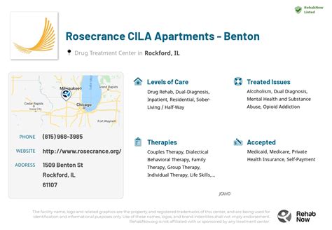 Rosecrance CILA Apartments - Benton in Rockford, IL • RehabNow