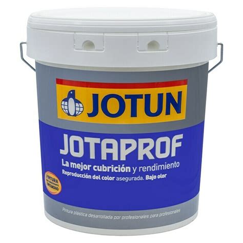 Jotun Pintura Para Paredes Y Techos Jotaprof Mate Blanco Mate 4 L