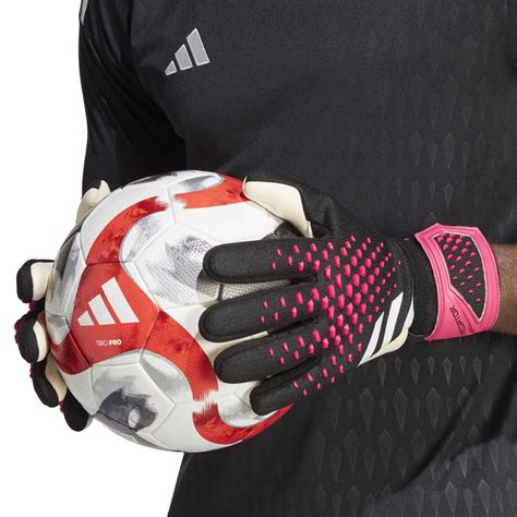 Guantes Portero Adidas Predator League Negros Y Rosas Futbolmania