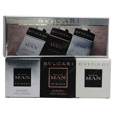 Bvlgari Man Pocket Spray Mini Set 3pcs Buy Online