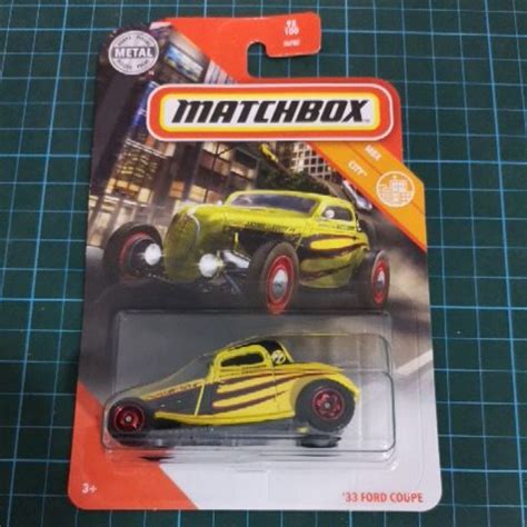 Matchbox 33 Ford Coupe 95 100 2020 Shopee Malaysia