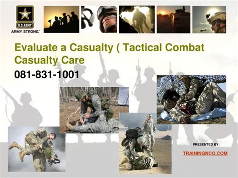 PPT Evaluate A Casualty Tactical Combat Casualty Care PowerPoint