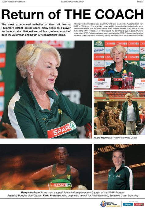 Spar Netball World Cup 2023 Digimag By Independent Media Digital