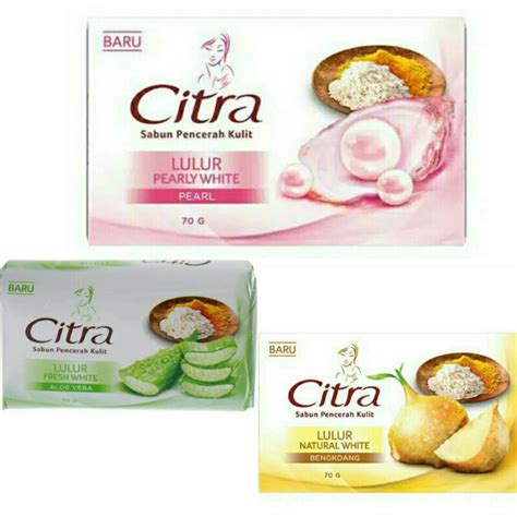 Jual CITRA Sabun Mandi 70gr Sakura Avocado Bengkoang Shopee Indonesia