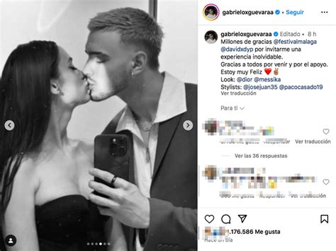 Gabriel Guevara Y Mar A De Nati Nueva Pareja Foto De