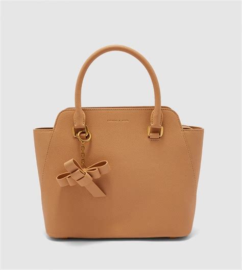 Buy Charles Keith Classic Handbag Black Nude In Nude 6thStreet Qatar