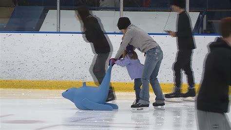 Team USA junior athletes celebrate National Get Up Day at Sertich Ice ...