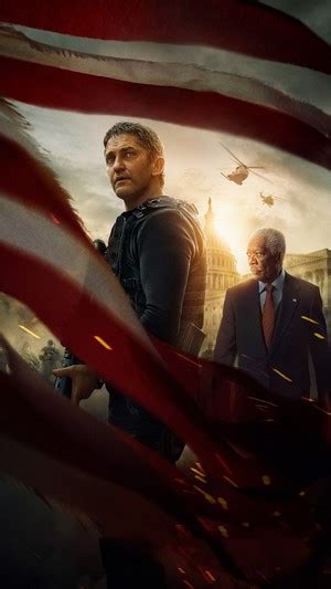 Angel Has Fallen Gerard Butler Morgan Freeman 4k HD Phone Wallpaper