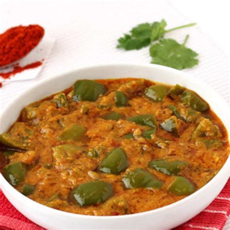 Capsicum Curry Recipe How To Make Capsicum Curry