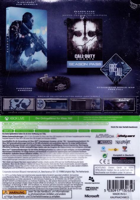 Call Of Duty Ghosts Hardened Edition Art