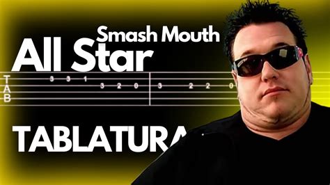 Toque All Star De Smash Mouth No Viol O A Tablatura Youtube