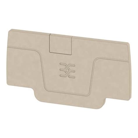 Weidmüller AEP 2C 2 5 Abschlussplatte beige online kaufen