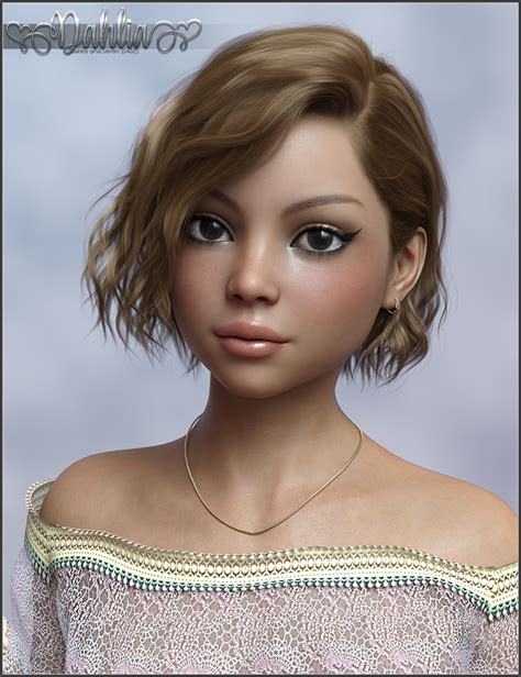 SASE Dahlia For Genesis 8 3D Figure Assets Sabby