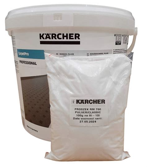 Karcher Rm Proszek Do Dywan W I Tapicerki Kg Allegro Pl