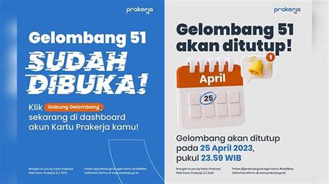 Link Daftar Kartu Prakerja Gelombang 51 Buka Dashboard Prakerja Go Id