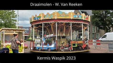 Draaimolen W Van Reeken Offride Kermis Waspik 2023 YouTube