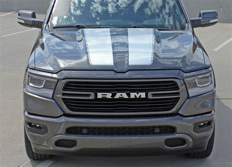 2019 2020 2021 2022 2023 Dodge Ram Hood Racing Stripes Truck Graphic ...