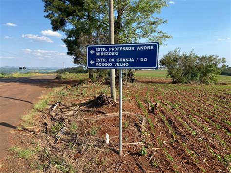 Apucarana Sinaliza Rotas Rurais Prefeitura Municipal De Apucarana