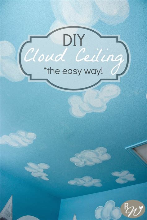 DIY Cloud Ceiling The Easy Way The Rustic Willow Diy Clouds