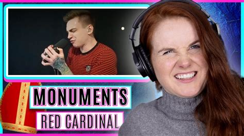 Vocal Coach React To Monuments Cardinal Red One Take Performance