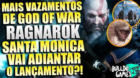 Mais Vazamentos Da História De God Of War Ragnarok Santa Monica Vai