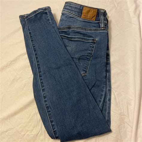 American Eagle Next Level Stretch Skinny Jeans Worn Depop