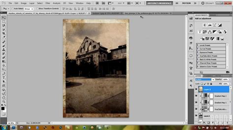 Old Photo Effect Photoshop YouTube