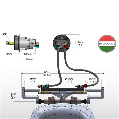 Comprar Dirección Hidráulica Hydrodrive MF175WTS Motores 175HPOferta