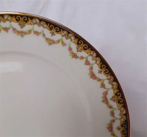 6 ASSIETTES PLATES En Porcelaine De Limoges EUR 50 00 PicClick FR