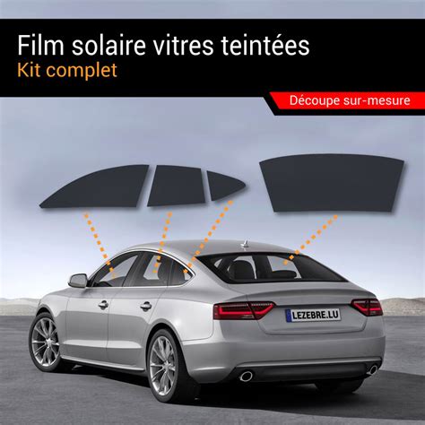 Film Solaire Vitres Teintées Voiture Découpe film teinté sur mesure