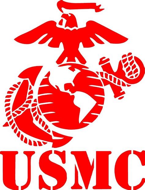 Eagle Globe Anchor Usmc Marine Corps Vinyl Decal Sticker Usmc