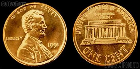 Lincoln Memorial Cent Copper Plated Zinc Different Coin