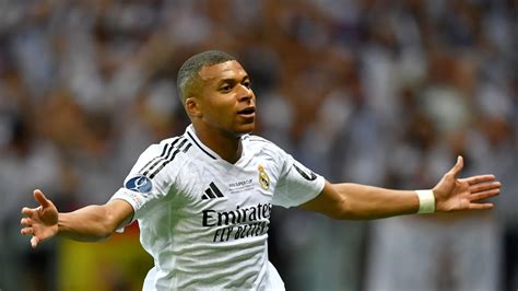 Así fue el primer gol de Kylian Mbappé con el Real Madrid anotó frente