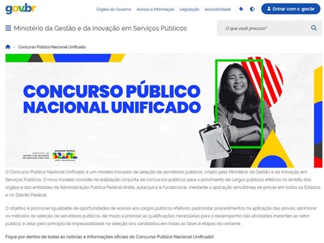 Concurso Nacional Unificado Entenda Como Funciona A Lista De