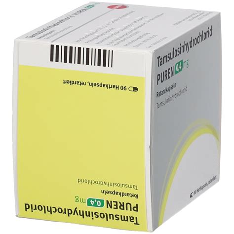 Tamsulosinhydrochlorid Puren Mg St Mit Dem E Rezept Kaufen