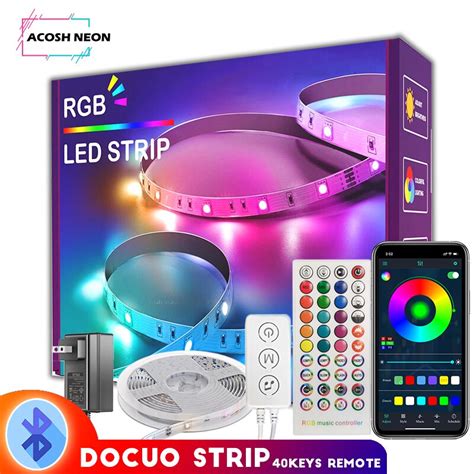 65 6ft Duoco Strip App Led Strip Light 60leds M Smart Ambient Light Led