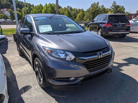 Certified Pre Owned Honda Hr V Ex In Modern Steel Metallic