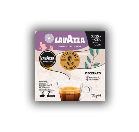 Tierra Wellness Caffè Decerato Capsule A Modo Mio Lavazza