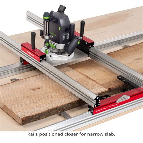 Woodpeckers Slab Flattening Mill 2x4 Capacity 61 X 122 Cm SLBFLT 2X4