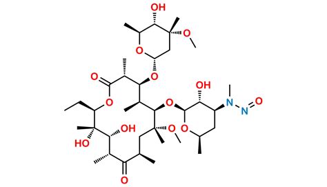 N Nitroso N Desmethyl Clarithromycin Na Synzeal