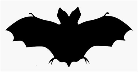 Vampire Bat Silhouette Clip Art - Мультяшный Летучая Мышь Картинки, HD Png Download - kindpng