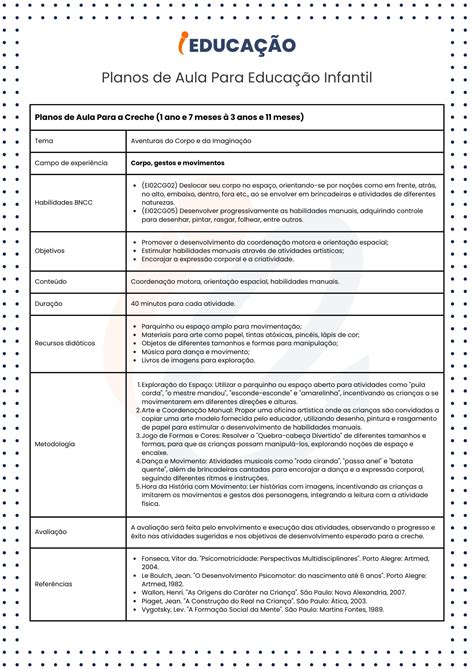 Plano de Aula e Planner alinhados a BNCC 1º ano Descubra a emoção do