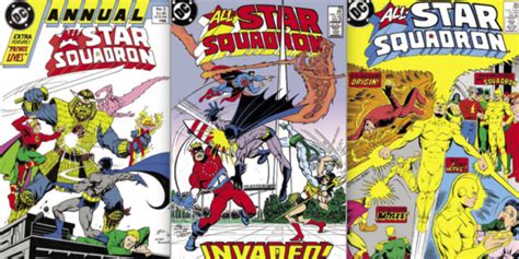 Dig These Fabulous All Star Squadron Covers That Never Were Th