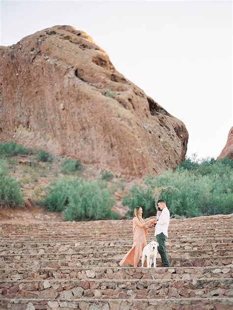 Papago Park Amphitheater Engagement Shoot - Phoenix, Scottsdale ...