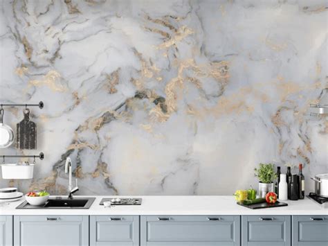 Marble Wallpaper & Marble Effect Wall Murals | Wallsauce US