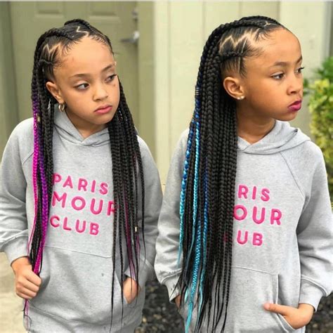 Pin by Allison Freeman on Zoe&Skylar | Girls hairstyles braids, Black ...