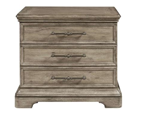 Pulaski Garrison Cove Nightstand With Storage Drawers And Usb Port